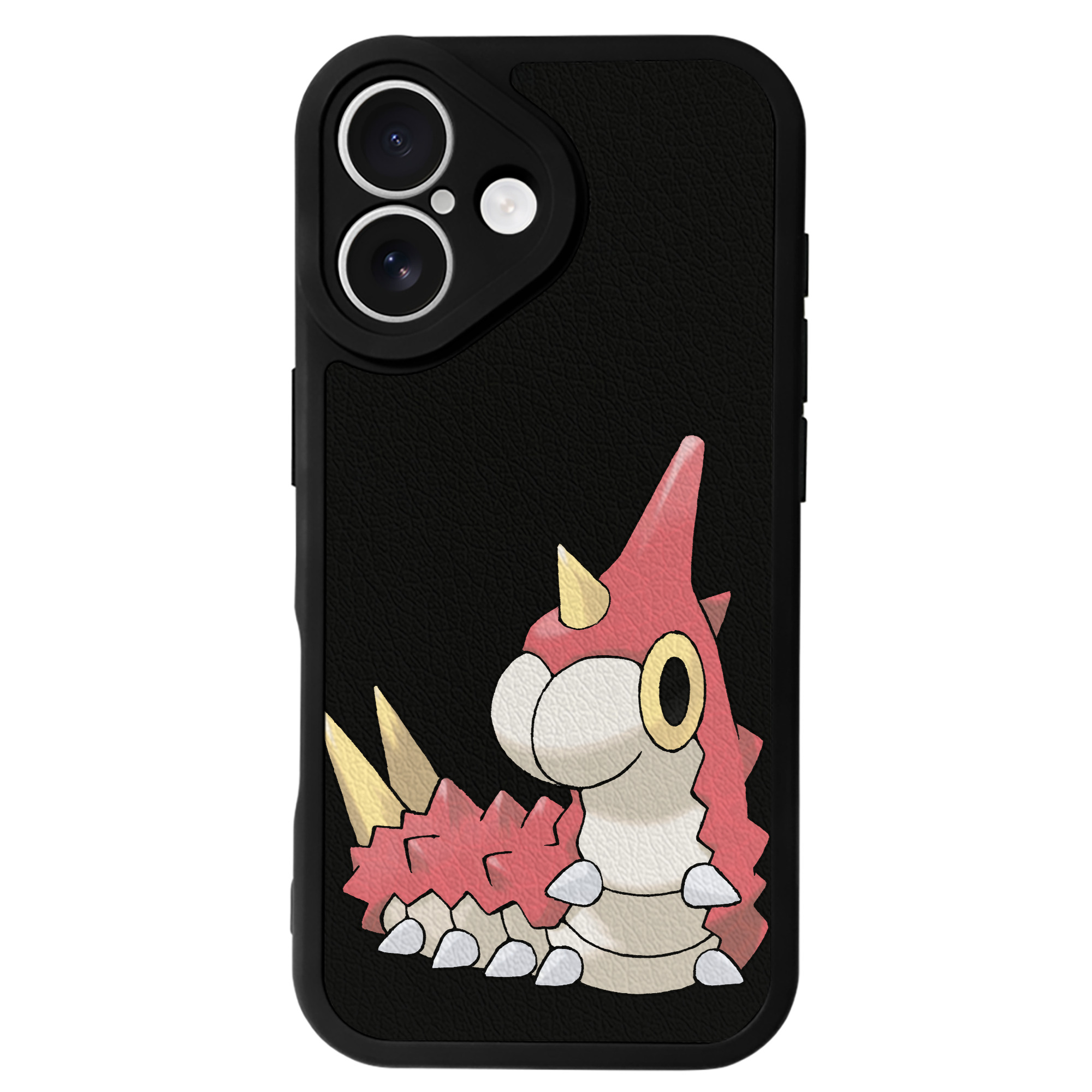 （画像用） ポケットモンスター Pokémon 【iPhone 16シリーズ対応】シリコンスマホケース（レザー調） 材質：シリコン